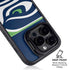NFL Seattle Seahawks Zone Block iPhone 14 Pro Kickstand Case